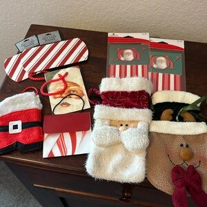 Christmas Gift card holder and goody bag assortment - 9 total